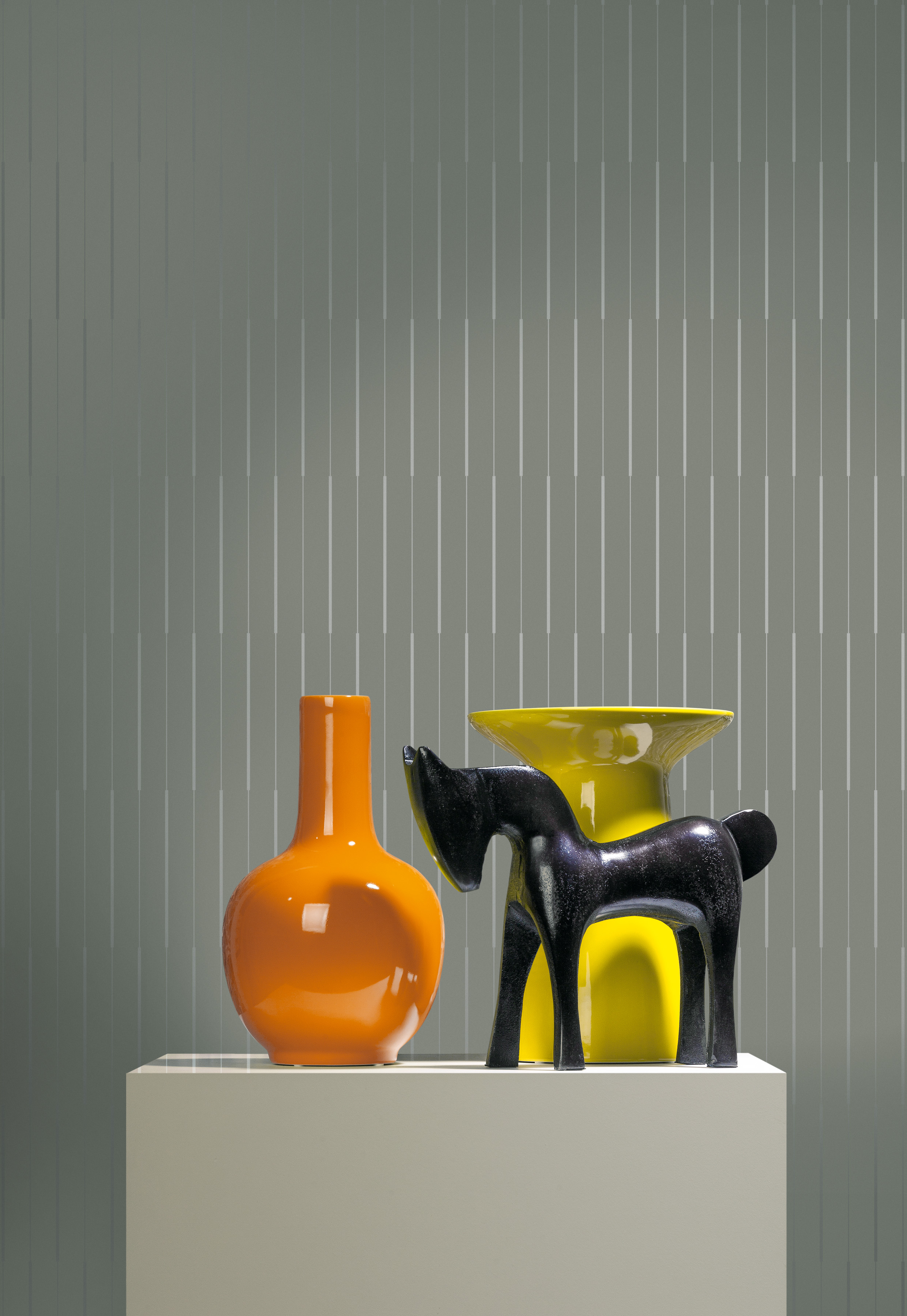 Обои Milassa Сканди Дзен Ритм линий JA5 008 10,05×1 фото в интерьере